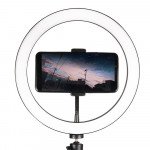 Wholesale 10 inch Selfie Ring Light with Cell Phone Holder for Live Stream, Makeup, YouTube Video, Photography TikTok, & More Compatible with Universal Phone (No Stand) (Black)